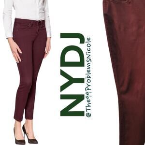 NYDJ Ami Skinny Legging Deep Currant